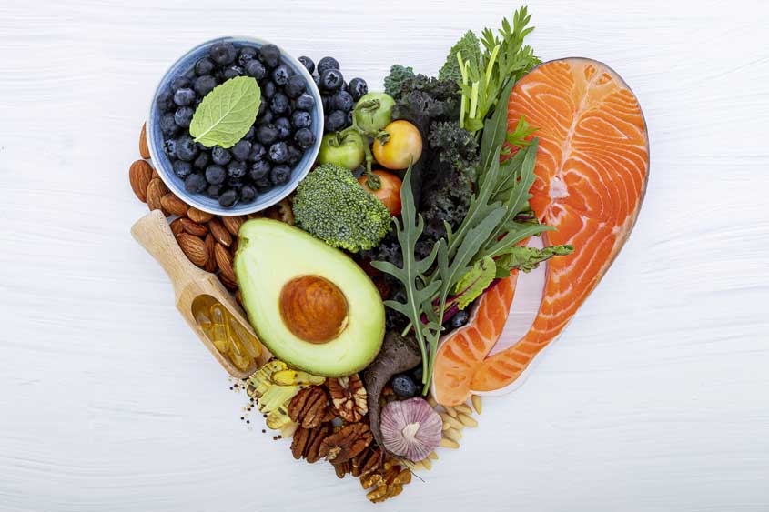 healthy foods.