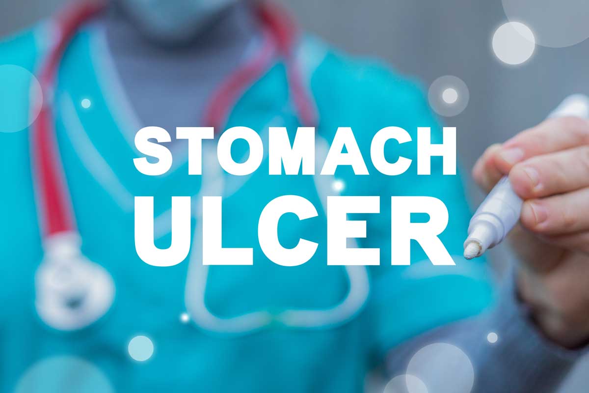 stomach ulcer.